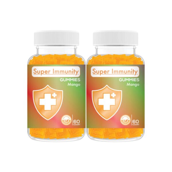 Version 1.0.0 Gomitas Safer Super Immunity sabor mango apoyo inmunológico