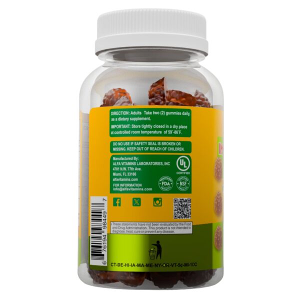 gomitas saludables soporte inmunologico para adultos con echinacea
