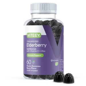 Gomitas Sambucus elderberry con zinc y vitamina C sabor baya