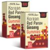 Gomitas Sapotax Ginseng Rojo Panax para hierro y vitaminas