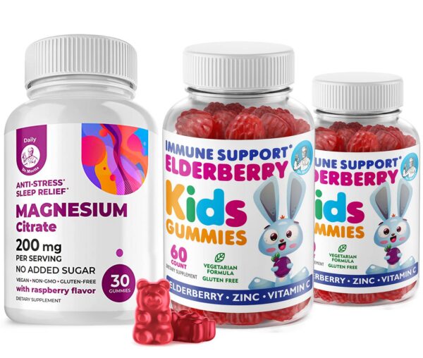 Gomitas de saúco y magnesio sin azúcar DR. MORITZ