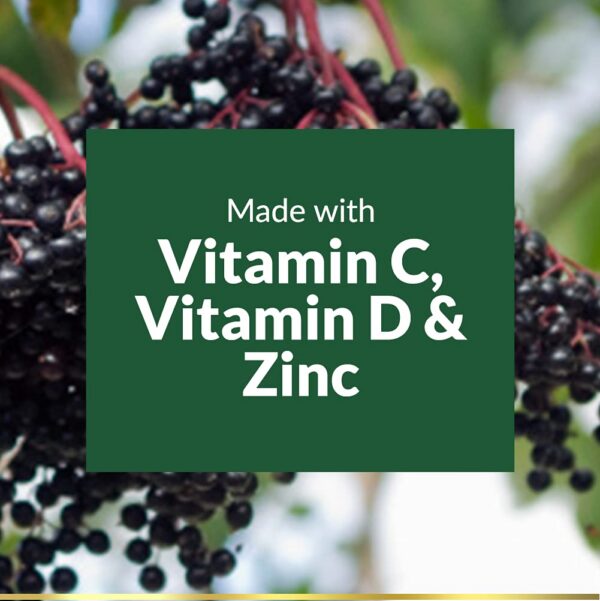 Gomitas saúco Nature's Bounty con vitaminas y zinc