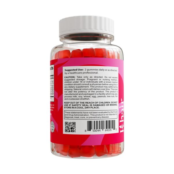 Version 1.0.0 Gomitas de saúco sabor frambuesa Khair