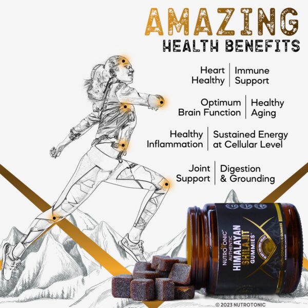 Gomitas SHILAJIT con miel de manuka endulzante natural premium