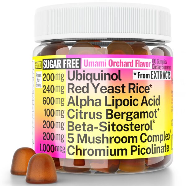 Version 1.0.0 Gomitas SHIZAM 7 en 1 sin azúcar envase 60 unidades