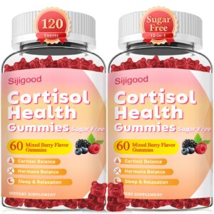 Frasco gomitas Sijigood para equilibrio de cortisol y energía