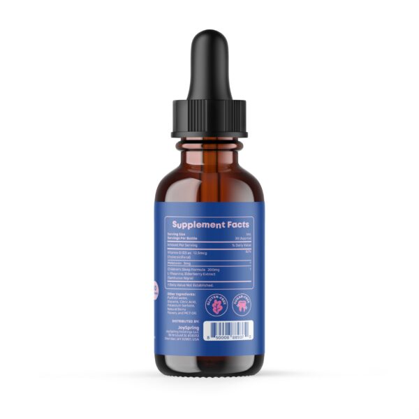 Suplemento para niños JoySpring con ingredientes naturales y melatonina