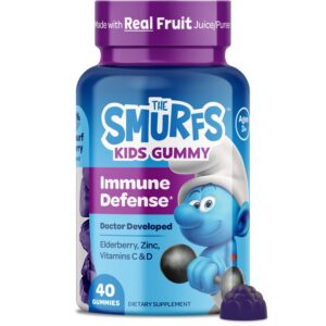 Gomitas Smurfs para soporte inmunológico niños con fruta real