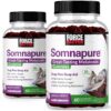 Gomitas Somnapure Melatonina 10 mg sabor dream berry moradas