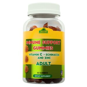 gomitas soporte inmunologico vitamina c zinc equinacea alfa vitamins