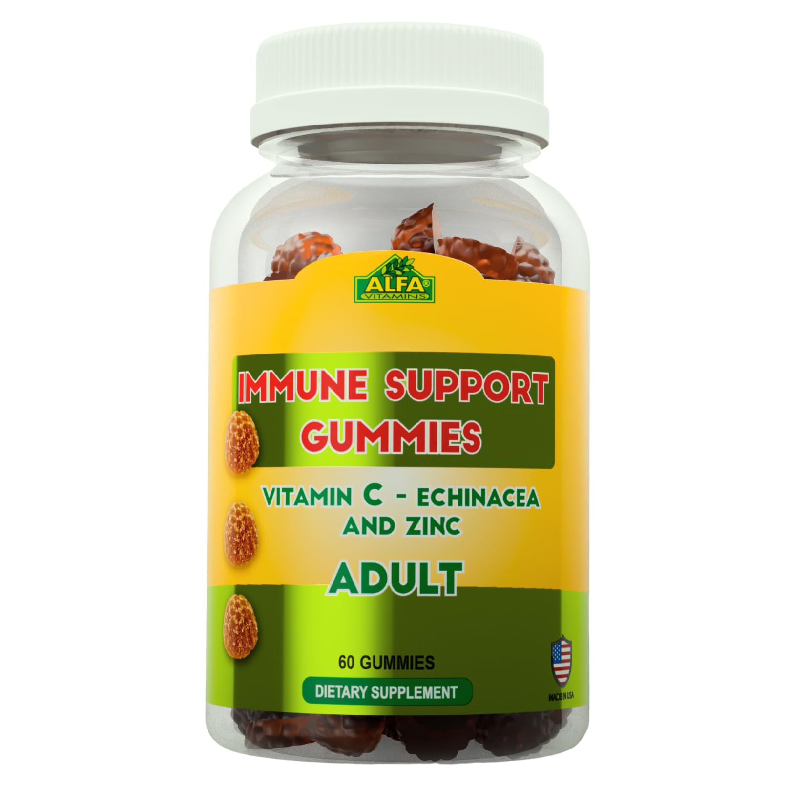 ALFA VITAMINS Vitamin C, Zinc & Echinacea