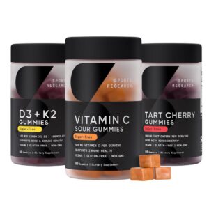 Gomitas Sports Research Power Pack frasco