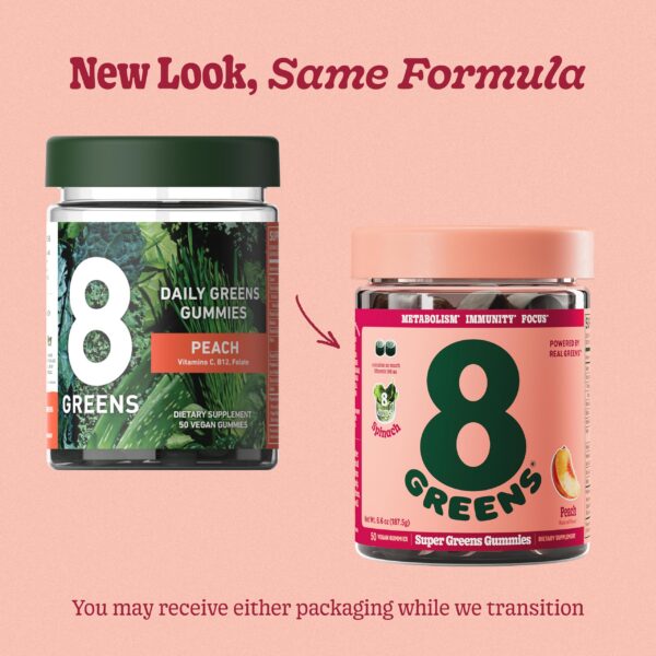Gomitas superalimentos 8Greens caja frontal