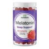 Gomitas Swanson melatonina sabor fresa color rosado