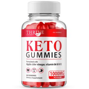 Gomitas Thrive Ketos ACV empaque IDEAL PERFORMANCE