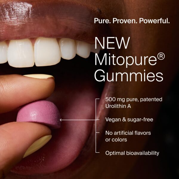 Gomitas Timeline Mitopure Urolitina A presentación