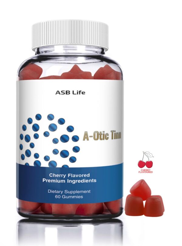 Version 1.0.0 Gomitas ASB Life para tinnitus sabor cereza