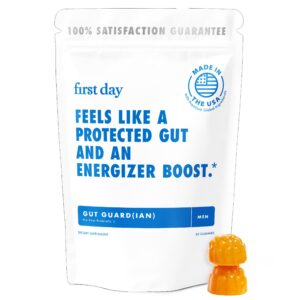 Version 1.0.0 Gomitas tribioticas FIRST DAY para salud digestiva y energía