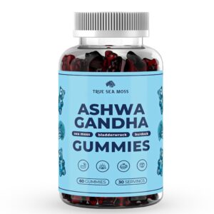 Gomitas TrueSeaMoss musgo marino saludables 60 unidades