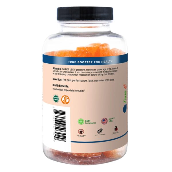 Gomitas TRUEMED sin gluten sin GMO saludables para inmunidad