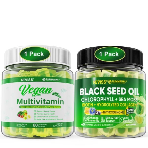 Version 1.0.0 Gomitas veganas NEVISS multivitaminas con hierro