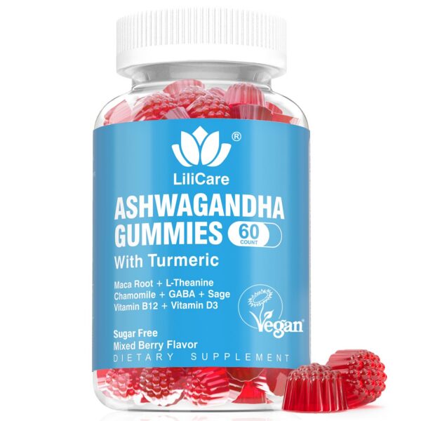 Version 1.0.0 Gomitas veganas de ashwagandha EnvyDeal 60 unidades