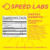 Gomitas veganas energéticas Speed Labs con ingredientes naturales