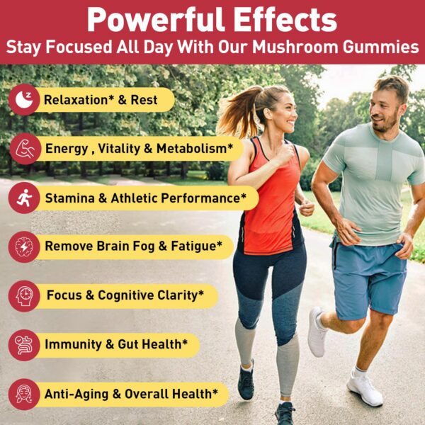 Gomitas veganas con extracto de té verde para energía