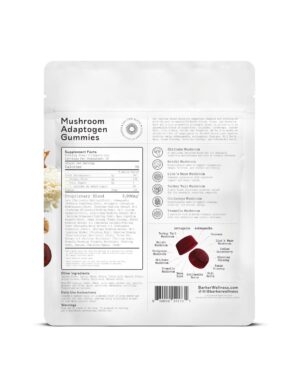 Version 1.0.0 Gomitas veganas de hongos Barker Wellness Co