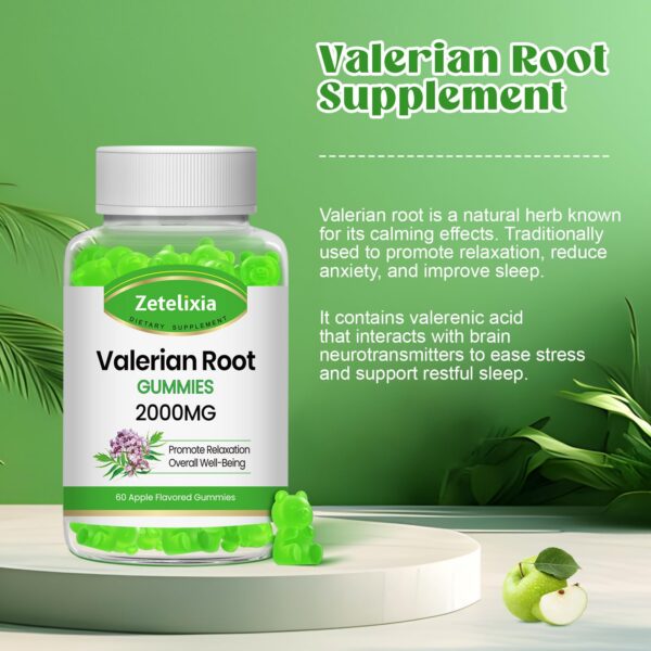 Version 1.0.0 Etiqueta gomitas valeriana orgánicas Zetelixia
