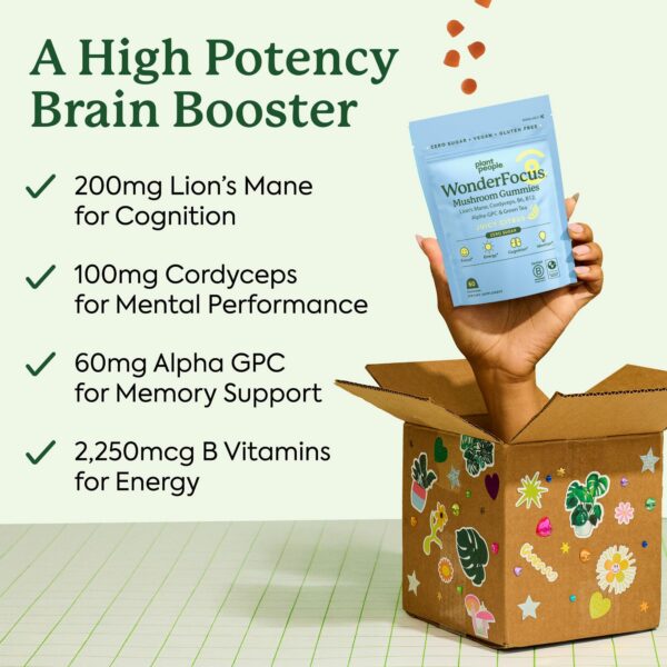 Gomitas veganas sin azúcar sabor cítrico para adultos