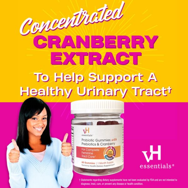 Gomitas vH essentials 60 piezas fórmula avanzada triple acción