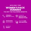 Version 1.0.0 Paquete de gomitas multivitaminicas para mujeres Esmerally 360