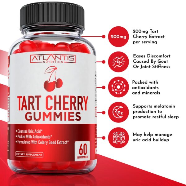 Gomitas con vinagre de sidra de manzana y cereza para detox keto