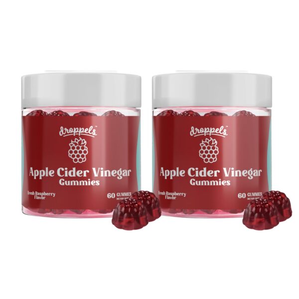 Version 1.0.0 Gomitas vinagre sidra manzana Droppels sabor frambuesa