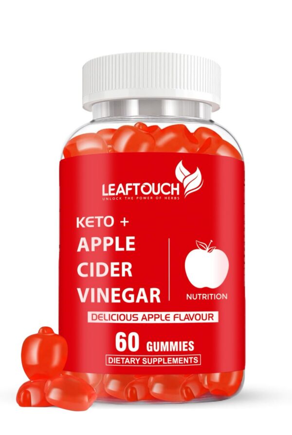 Gomitas de vinagre de sidra de manzana LEAFTOUCH sin gluten