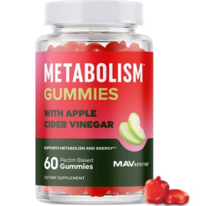 Gomitas vinagre sidra manzana MAV Nutrition envase frontal