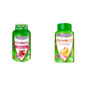 Gomitas Vitafusion de arándano y vitamina C en frasco