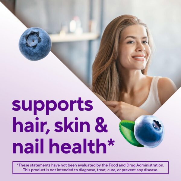 Gomitas Vitafusion Biotina sabor berry