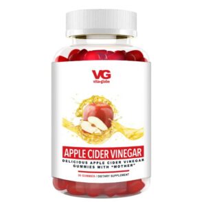 Gomitas VitaGlobe vinagre de sidra manzana caja frontal