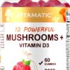 Version 1.0.0 Gomitas Vitamatic complejo de hongos con vitamina D3 en frasco