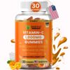 Gomitas vitamina C 1000mg Shevat Vitamins sabor cream soda y naranja