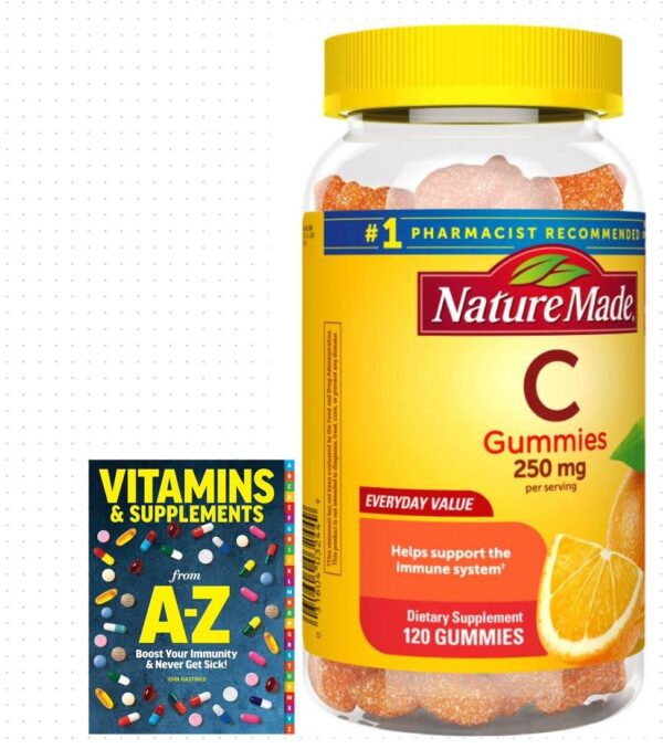 Gomitas vitamina c 250 mg paquete de 120 unidades Adventure Home