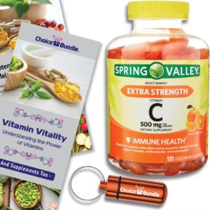 Gomitas vitamina C sabor naranja en frasco