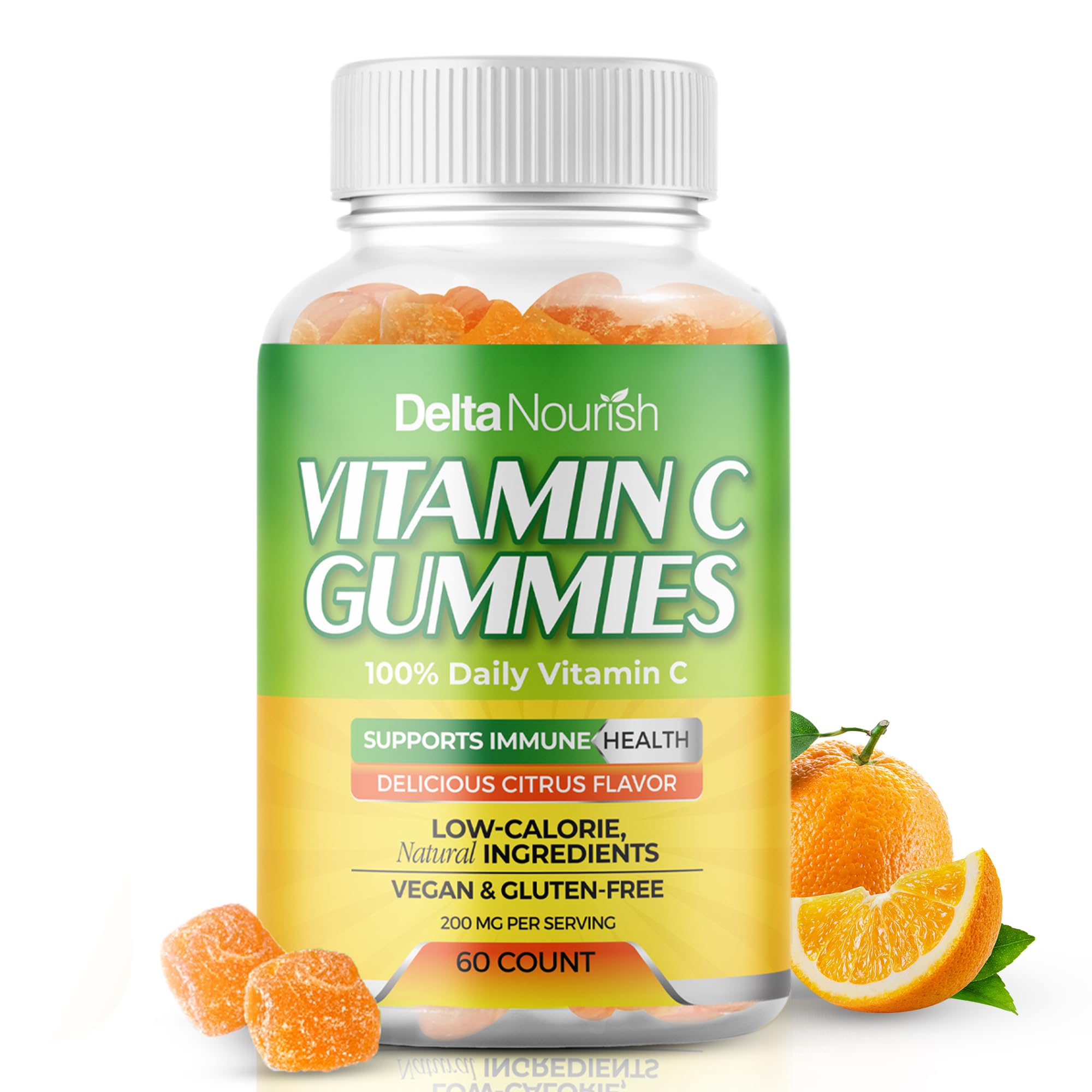 Delta nourish Vitamin C, 200 mg