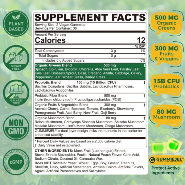 Gomitas de vitamina C liposomales NEVISS 120 unidades