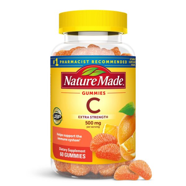 Version 1.0.0 Gomitas vitamina C Nature Made 500 mg sabor mandarina 60 piezas