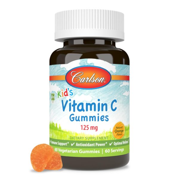 Gomitas de vitamina C para niños Carlson Labs 60 unidades