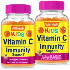 Gomitas vitamina c niños wellyeah paquete 2