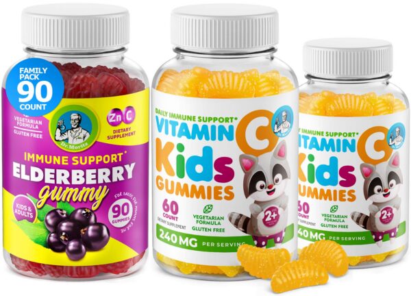 Gomitas vitamina C y saúco Dr. Moritz para niños y adultos
